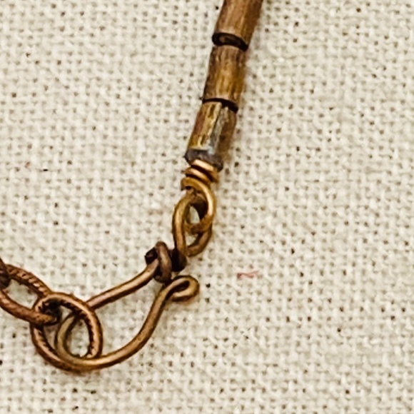 Sarah Cavender Metalworks 32.5" Long Multi Color Fringe Necklace & Earrings Set - Picture 9 of 15